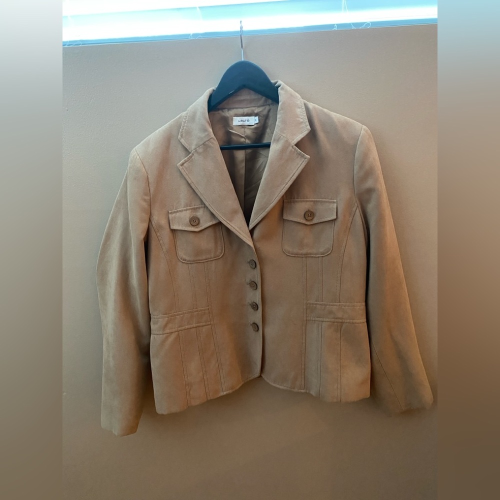 Chic Tan Blazer for Women